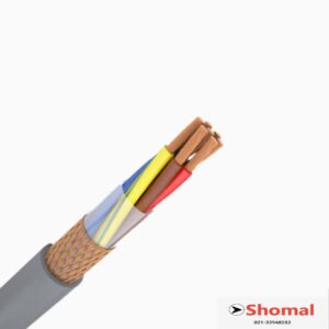 کابل کنترل قابل انعطاف شیلدار سطح مقطع 0/75*12 (NYSLCY) برند سیمکان-سیگما