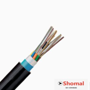 کابل فیبر نوری چند تیوپ خشک کانالی