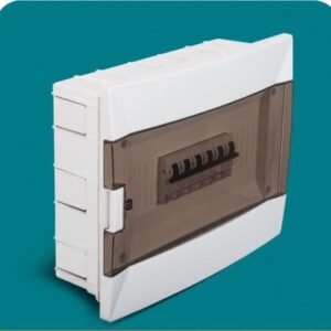 جعبه فیوز 6 عددی با ترمینال و کانال توکار ASA