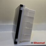 جعبه فیوز 12 عددی توکار ریل فلزی با پیچ ترمینال LCD  آلا نور - Image 3