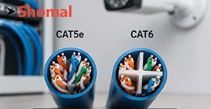 Cat5e و Cat6 برای دوربین مداربسته