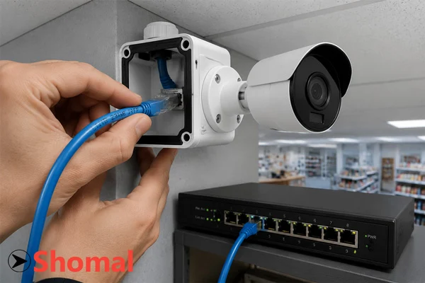Cat6 برای دوربین مداربسته